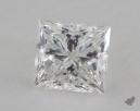1.55 Carat G-SI2 Ideal Cut Princess Diamond 