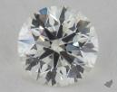 1.06 Carat J-SI1 Ideal Cut Round Diamond 