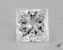 1.01 Carat D-VS2 Very Good Cut Princess Diamond 