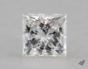 1.05 Carat H-VS1 Very Good Cut Princess Diamond 