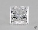 1.03 Carat E-VVS1 Ideal Cut Princess Diamond 