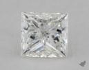 1.01 Carat G-SI2 Very Good Cut Princess Diamond 