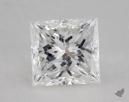 1.50 Carat F-SI2 Very Good Cut Princess Diamond 