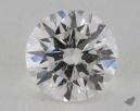 1.04 Carat G-SI2 Excellent Cut Round Diamond 