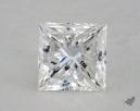 1.51 Carat E-VS1 Very Good Cut Princess Diamond 
