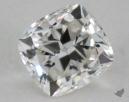 0.55 Carat H-SI2 Ideal Cut Cushion Diamond 