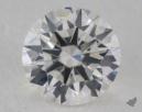 1.06 Carat H-SI2 Excellent Cut Round Diamond 