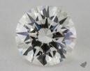 1.08 Carat H-SI2 Excellent Cut Round Diamond 