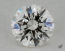 0.54 Carat I-SI1 Ideal Cut Round Diamond 