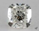 1.31 Carat I-VS1 Fair Cut Cushion Diamond 