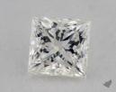 0.40 Carat H-VVS2 Ideal Cut Princess Diamond 
