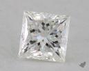 0.41 Carat F-IF Ideal Cut Princess Diamond 