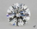 0.61 Carat I-VVS2 Excellent Cut Round Diamond 