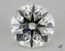 0.72 Carat I-SI1 Very Good Cut Round Diamond 