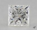 2.13 Carat G-VS2 Ideal Cut Princess Diamond 