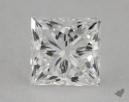 0.80 Carat G-VS2 Very Good Cut Princess Diamond 