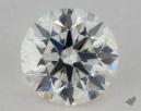 0.41 Carat I-VVS1 Ideal Cut Round Diamond 