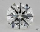 0.53 Carat J-IF Ideal Cut Round Diamond 