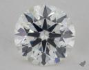 0.55 Carat J-VVS1 Ideal Cut Round Diamond 