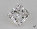 1.25 Carat G-VVS1 Very Good Cut Princess Diamond 