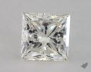 2.02 Carat J-VS2 Very Good Cut Princess Diamond 
