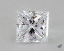 1.10 Carat D-VVS2 Ideal Cut Princess Diamond 