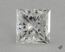 1.03 Carat G-VS1 Ideal Cut Princess Diamond 