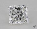 1.50 Carat F-SI1 Ideal Cut Princess Diamond 