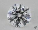0.52 Carat E-SI1 Excellent Cut Round Diamond 