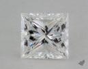 1.01 Carat E-SI1 Ideal Cut Princess Diamond 