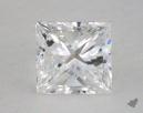 1.51 Carat F-SI2 Very Good Cut Princess Diamond 