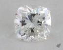 0.53 Carat F-VS1 Ideal Cut Cushion Diamond 