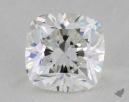 0.73 Carat F-IF Very Good Cut Cushion Diamond 