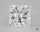 1.06 Carat H-VVS1 Ideal Cut Princess Diamond 