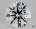 0.70 Carat F-SI2 Ideal Cut Round Diamond 