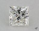 0.54 Carat G-SI1 Ideal Cut Princess Diamond 