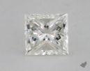 1.00 Carat G-VS1 Very Good Cut Princess Diamond 