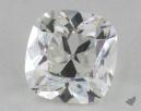 1.02 Carat G-VVS2 Ideal Cut Cushion Diamond 