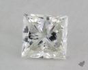0.61 Carat G-VVS2 Very Good Cut Princess Diamond 