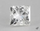 0.97 Carat G-SI1 Very Good Cut Princess Diamond 