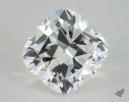 0.90 Carat G-VS2 Good Cut Cushion Diamond 