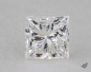 0.42 Carat G-VS2 Ideal Cut Princess Diamond 