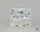 0.58 Carat G-VS1 Very Good Cut Princess Diamond 