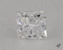 0.50 Carat F-VS2 Ideal Cut Princess Diamond 