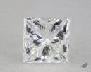 0.91 Carat H-SI1 Very Good Cut Princess Diamond 