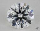 0.57 Carat F-VVS2 Excellent Cut Round Diamond 