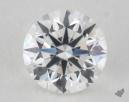 0.59 Carat F-VVS2 Excellent Cut Round Diamond 