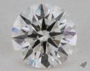 0.57 Carat G-VVS2 Excellent Cut Round Diamond 