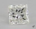 1.06 Carat G-VS1 Very Good Cut Princess Diamond 