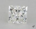 0.74 Carat G-VS1 Very Good Cut Princess Diamond 
